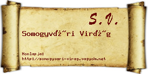 Somogyvári Virág névjegykártya